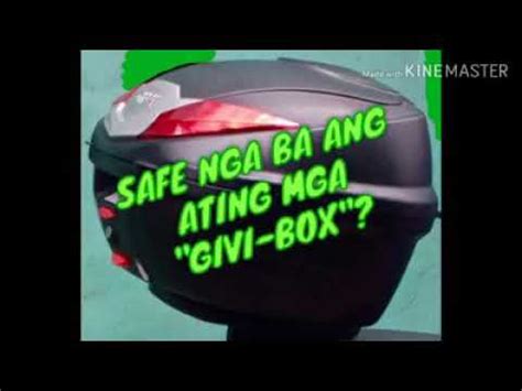 TIPS PARA HINDI MANAKAW ANG MOTOR BOX O TOPBOX.
